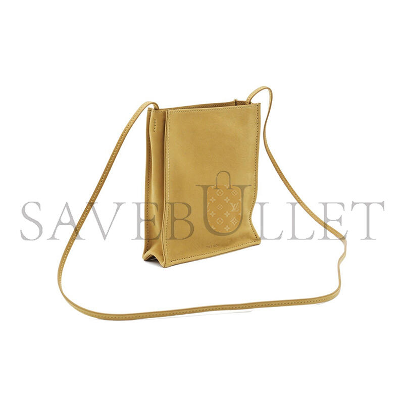 The R0w rectangular shoulder bag in nude (17*14*7cm)